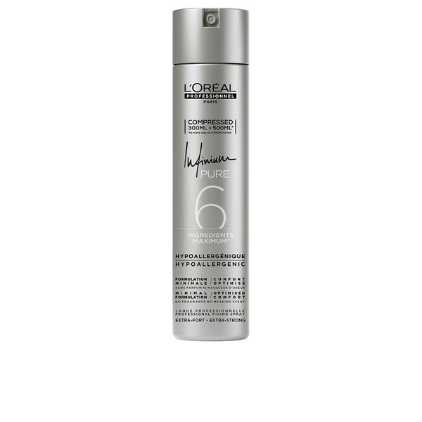 L'Oréal Professionnel Paris Infinium Pure Extra Strong Hairspray 300 Ml | Vuodevaatteet.fi