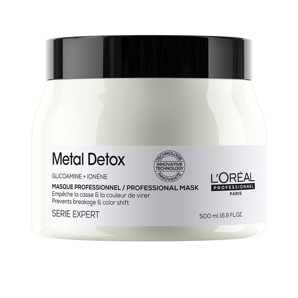 L'Oréal Professionnel Paris Metal detox maski vahingoittuneille hiuksille 500 ml | Vuodevaatteet.fi