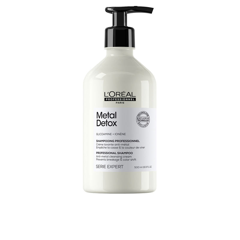 L'Oréal Professionnel Paris Metal detox shampoo vaurioituneille hiuksille 500 ml. | Vuodevaatteet.fi
