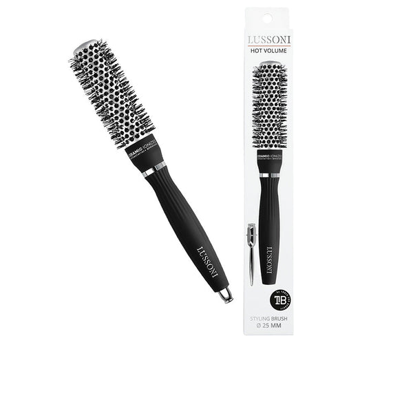 Lussoni Hot volume pyöreä harja #25 mm 1 kpl | Vuodevaatteet.fi