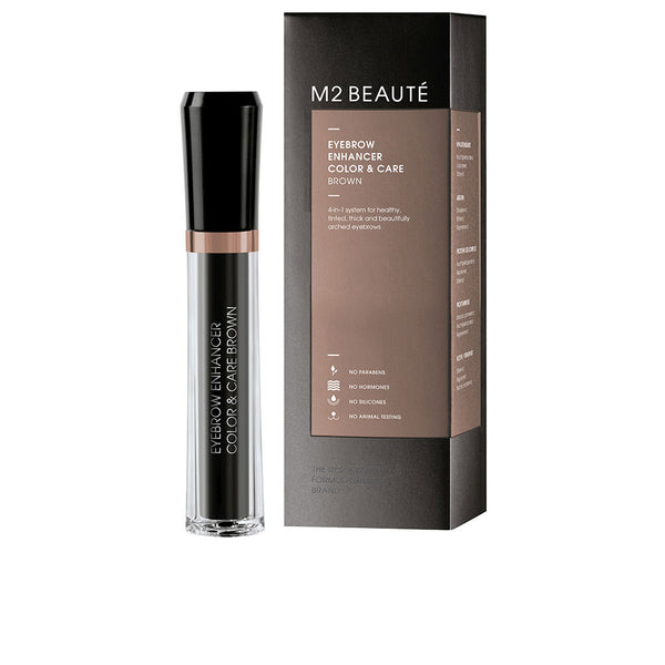 M2 Beauté Eyebrow Enhancer Color & Care #Brown 6 Ml | Vuodevaatteet.fi