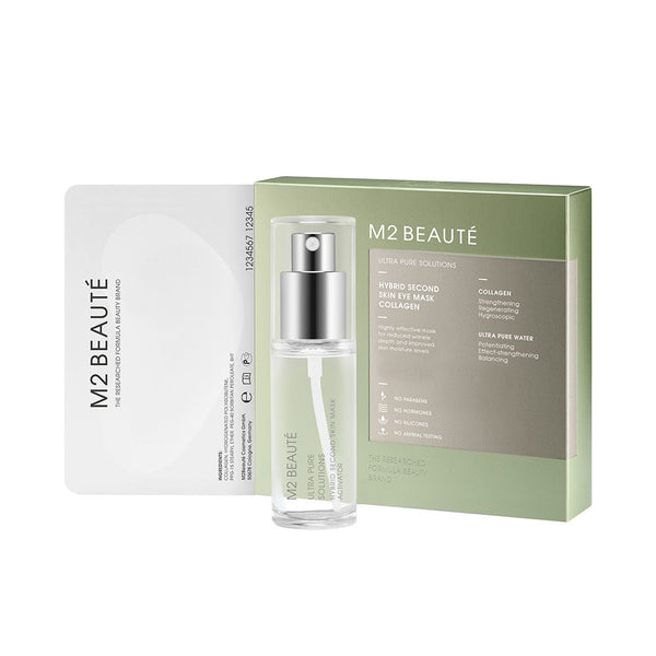 M2 Beauté Hybrid second skin eye mask kollageeni 7 sovellusta | Vuodevaatteet.fi