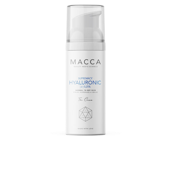 Macca Supremacy hyaluronic 0,25% voide normaalille ja kuivalle iholle 50 ml | Vuodevaatteet.fi