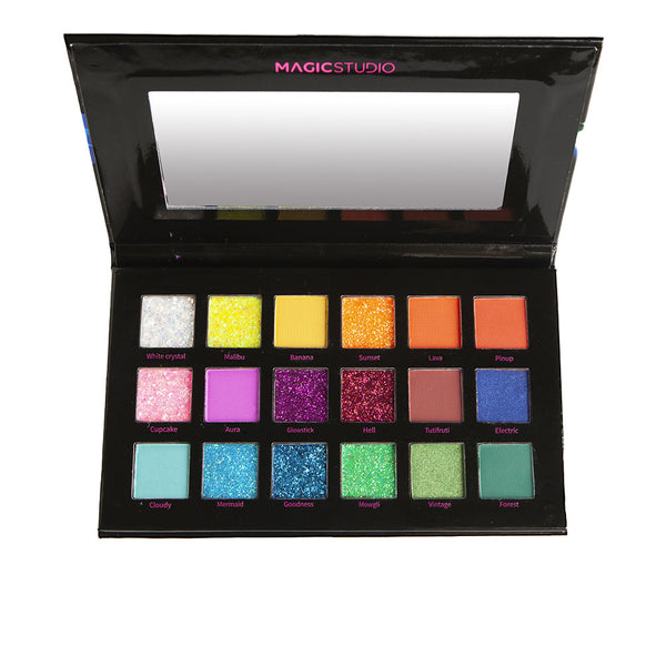 Magic Studio Flash Neon Shadow Palette 1 U | Vuodevaatteet.fi