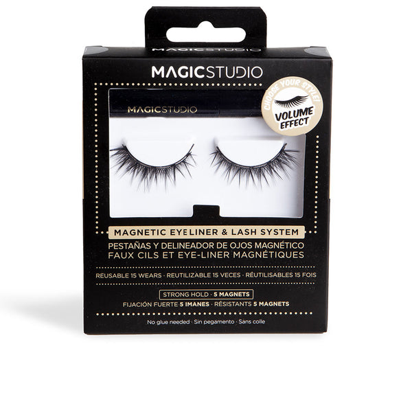 Magic Studio Magnetic eyelashes & lash system volume 2 u ripsivolyymi | Vuodevaatteet.fi