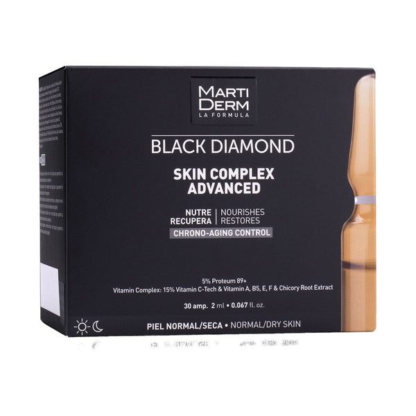 Martiderm Black diamond skin complex advanced ampullit 30 x 2 ml | Vuodevaatteet.fi