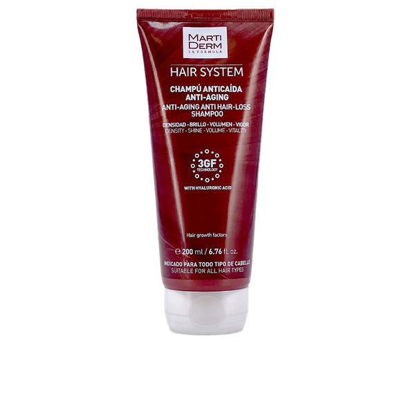 Martiderm Hair System Anti-Aging Anti-Hair Loss Shampoo 200 Ml | Vuodevaatteet.fi