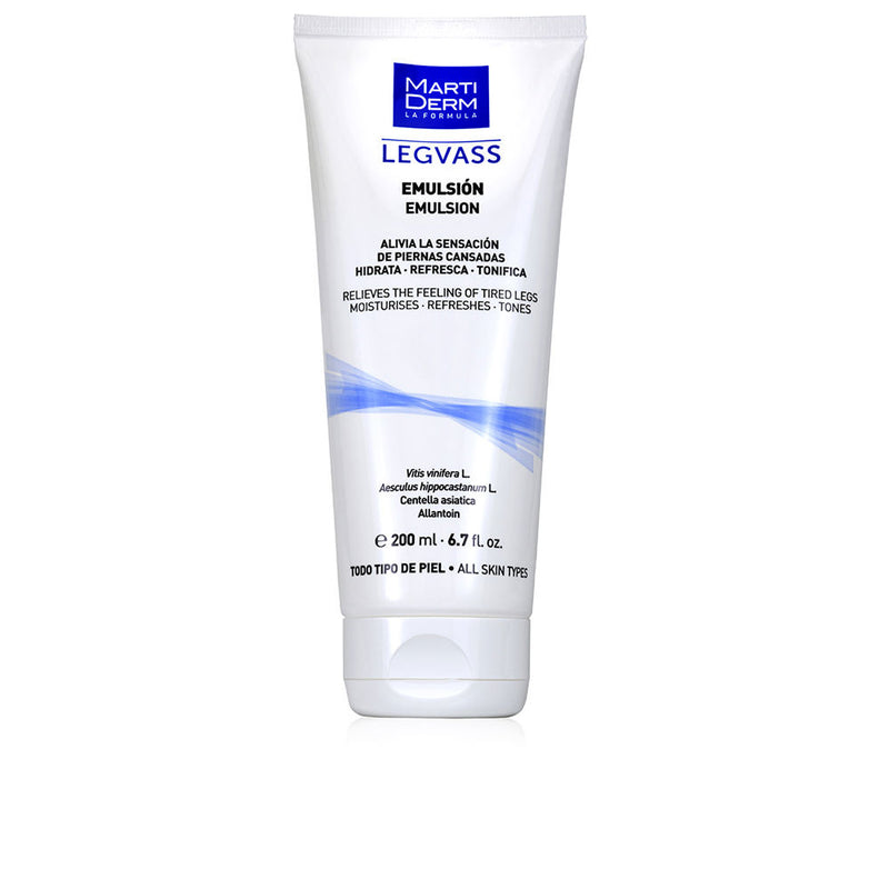 Martiderm Legvass kosteuttava emulsio väsyneille jaloille 200 ml | Vuodevaatteet.fi