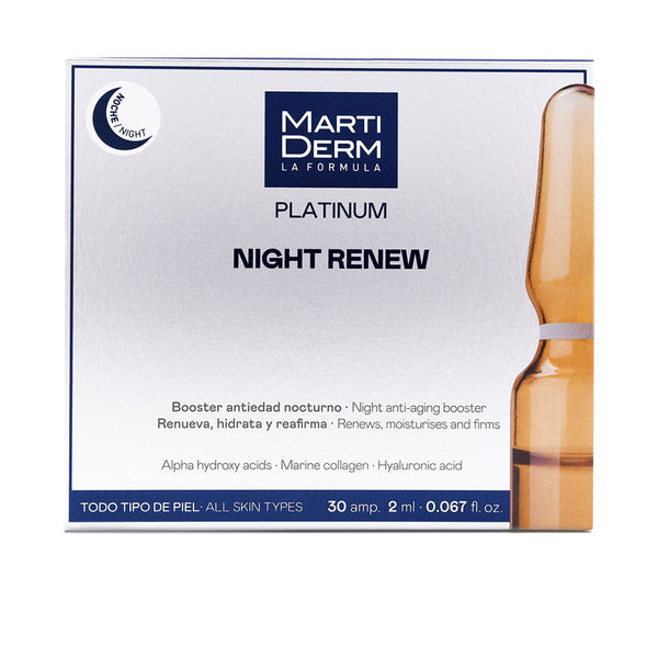 Martiderm Platinum night renew ampullit 30 x 2 ml | Vuodevaatteet.fi