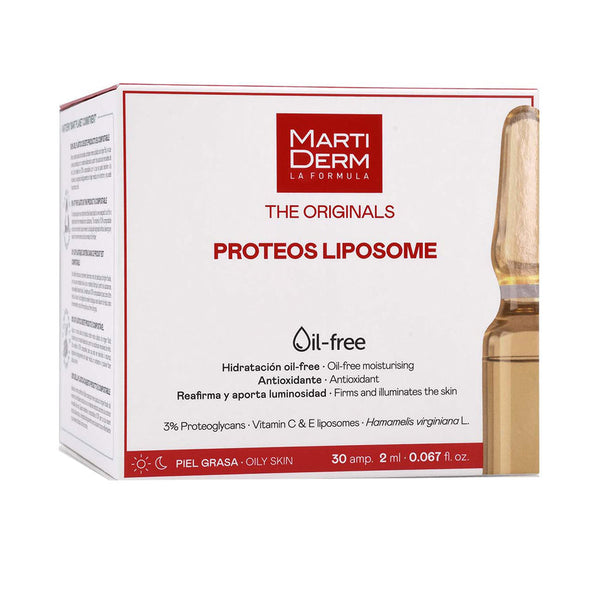 Martiderm The originals proteos liposome oil-free ampoules 30 x 2 ml | Vuodevaatteet.fi
