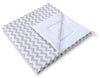 Spielzelt + Polster - Chevron Grau