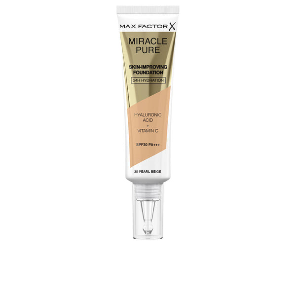 Max Factor Miracle pure meikkivoide spf30 #35-helmiäisbeige | Vuodevaatteet.fi