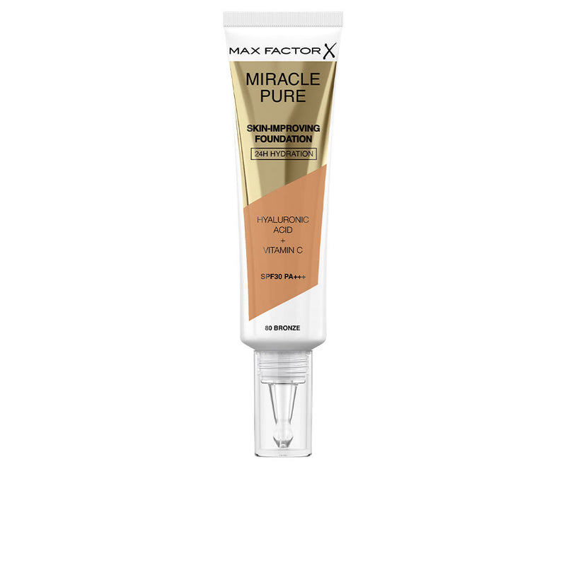 Max Factor Miracle pure meikkivoide spf30 #80-pronssi | Vuodevaatteet.fi