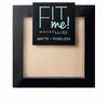 Maybelline Fit me matte+poreless jauhe #105-natural 8.5 gr | Vuodevaatteet.fi