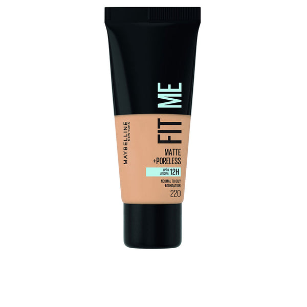 Maybelline Fit me matte+poreless meikkivoide #220 30ml | Vuodevaatteet.fi