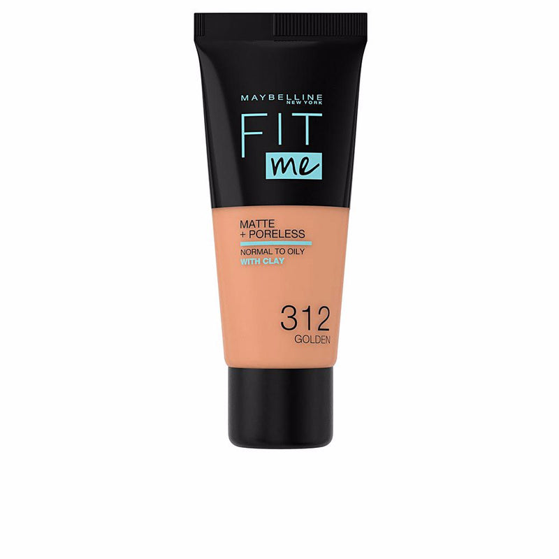 Maybelline Fit me matte+poreless meikkivoide #312-golden | Vuodevaatteet.fi