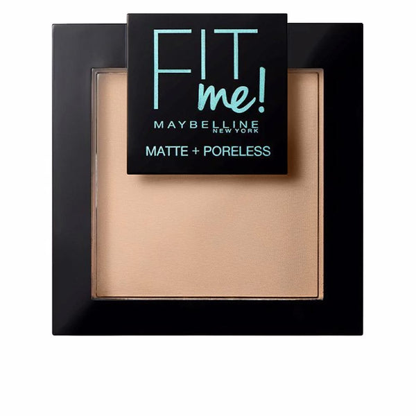 Maybelline Fit me matte+poreless puuteri #130-buff beige 8.5 gr | Vuodevaatteet.fi