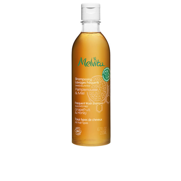 Melvita Säännölliseen käyttöön sopiva shampoo kaikille hiustyypeille 200 ml | Vuodevaatteet.fi