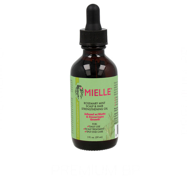 Mielle Rosemary mint minttuöljy vahvistamaan päänahkaa ja hiuksia 59 ml | Vuodevaatteet.fi