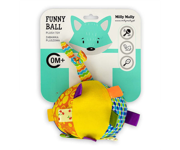Stofftier Ball - Weicher Spielball