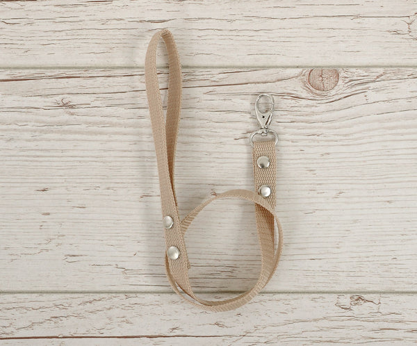 Steckenpferd Führleine für Halfter - Beige