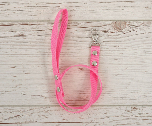 Steckenpferd-Führstrick für Halfter – Pink