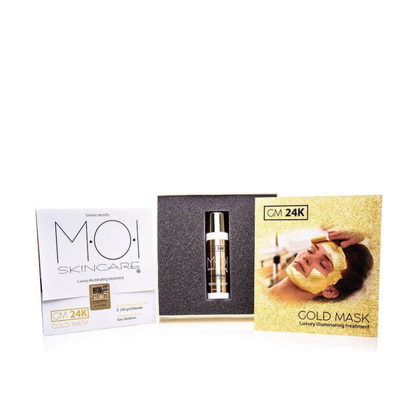 Moi Gold Mask 24K Case 7 Pcs | Vuodevaatteet.fi