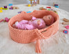 Puppenwagen Mosbaskett - Peach