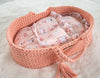 Puppenwagen Mosbaskett - Peach