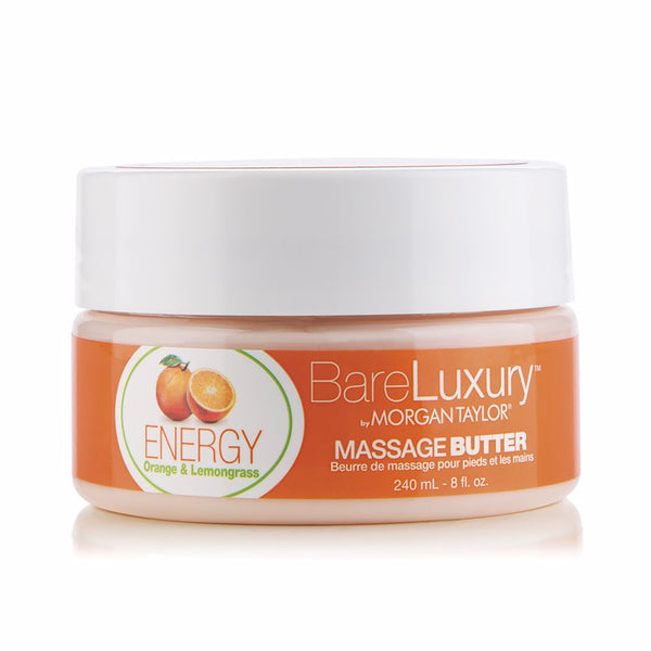 Morgan Taylor Energy Orange & Lemongrass hierontavoi 240 ml | Vuodevaatteet.fi
