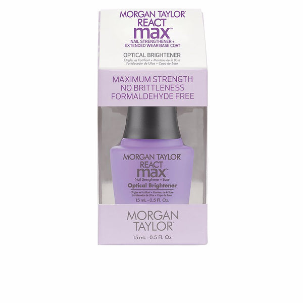 Morgan Taylor React max optical kynnenkovetin + pohjustaja 15 ml | Vuodevaatteet.fi