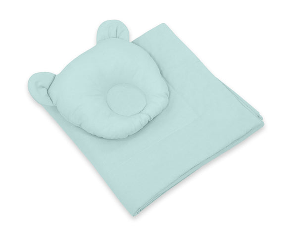 Moseskorin Peito Ja Tyyny - Teddy Bear - Mint