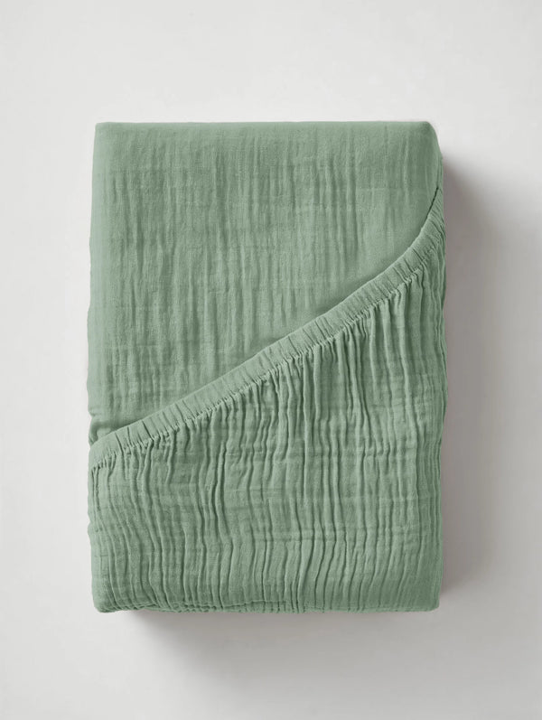 Mousseline Aluslakana Vihreä 90x200 cm