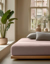 Mousseline Aluslakana Blush Roosa 90x200 + 30 cm