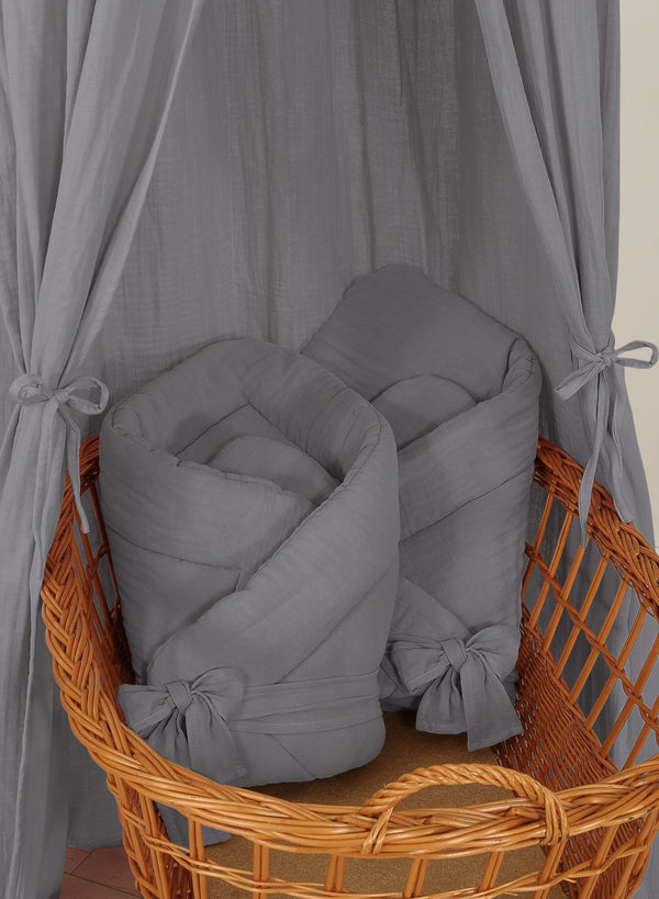 Musselin Schlafsack - Anthrazit