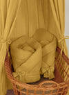 Honiggelber Musselin-Schlafsack