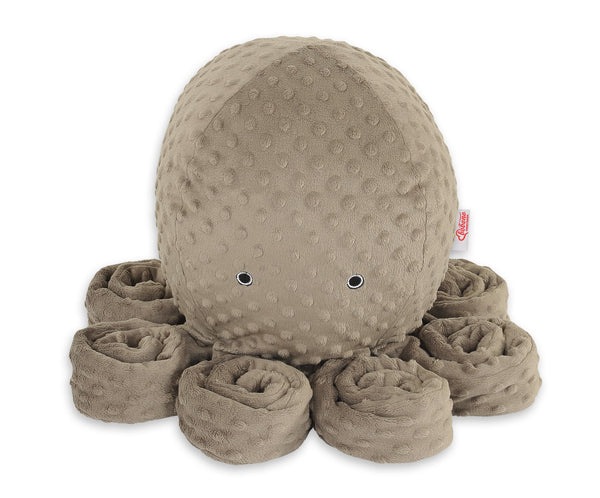Mustekala Pehmolelu - Polka Dot Minky
