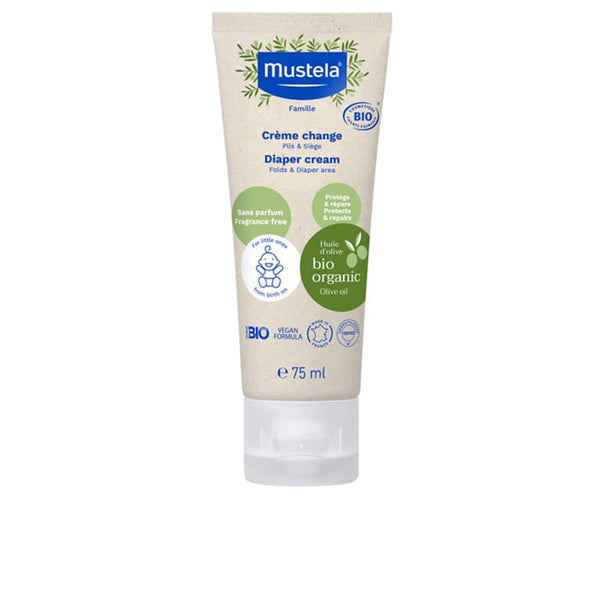 Mustela Baby-child bio vaippavoide 75 ml | Vuodevaatteet.fi