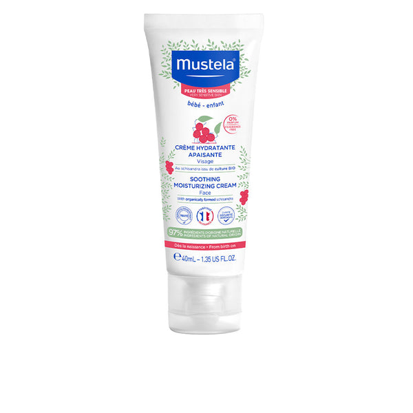 Mustela Bebé-niño kosteuttava kasvovoide 40 ml | Vuodevaatteet.fi