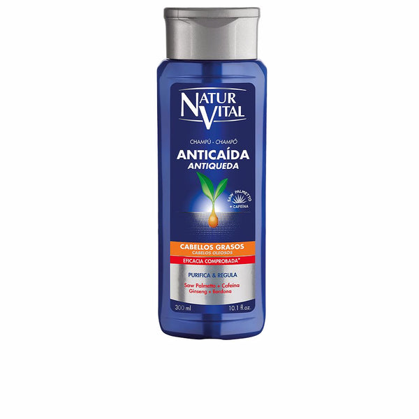 Natur Vital Anti-Falling Shampoo For Oily Hair 300 Ml | Vuodevaatteet.fi