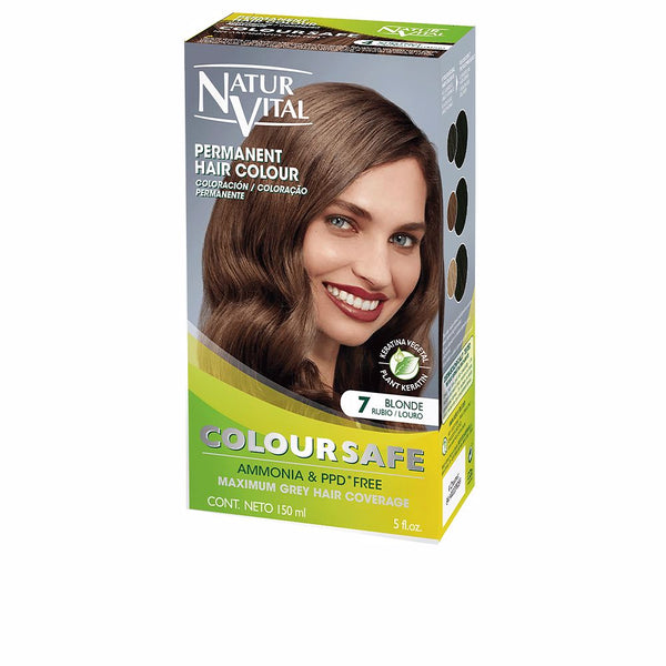 Natur Vital Coloursafe pysyvä hiusväri #7-blondi | Vuodevaatteet.fi