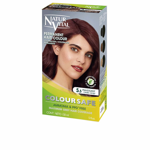 Natur Vital Coloursafe Tinte Permanente #5.5-Caoba | Vuodevaatteet.fi