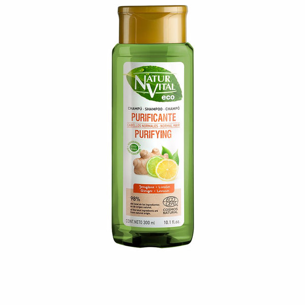 Natur Vital Eco purifying inkivääri ja sitruuna shampoo 300 ml | Vuodevaatteet.fi