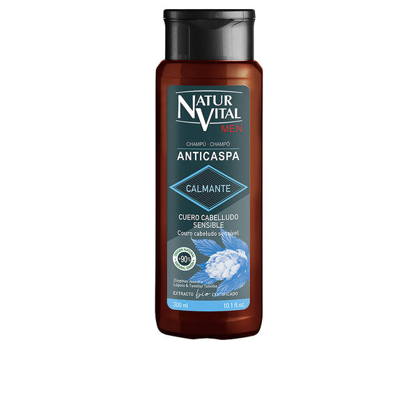 Natur Vital Men sensitive soothing anti-dandruff shampoo 300 ml | Vuodevaatteet.fi