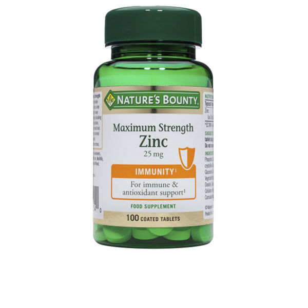 Nature'S Bounty Zinc 25 Mg 100 Coated Tablets | Vuodevaatteet.fi
