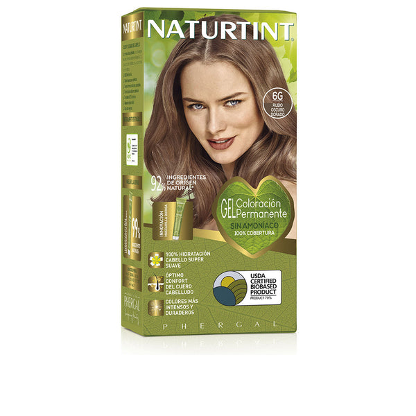 Naturtint #6g tumma kultainen vaalea 170 ml | Vuodevaatteet.fi