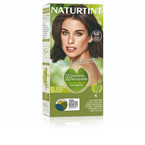 Naturtint Ammonia-Free Dye #4.32-Intense Chestnut 170 Ml | Vuodevaatteet.fi