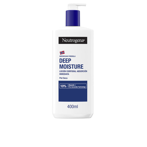 Neutrogena Deep Hydration kosteuttava vartalovoide 400 ml | Vuodevaatteet.fi