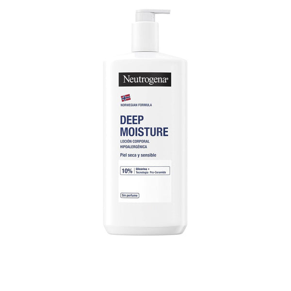 Neutrogena Deep hydration kuivan ihon vartalovoide 400 ml | Vuodevaatteet.fi