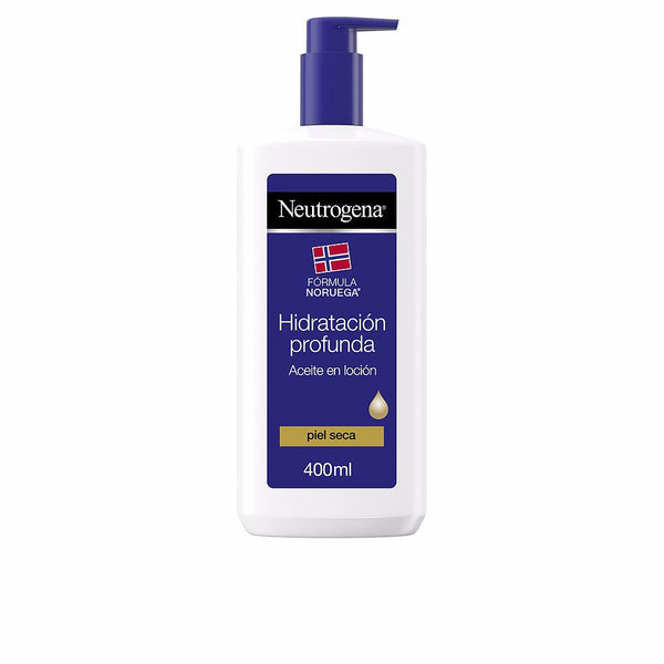 Neutrogena Deep Hydration öljyvoide kuivalle iholle 400 ml | Vuodevaatteet.fi